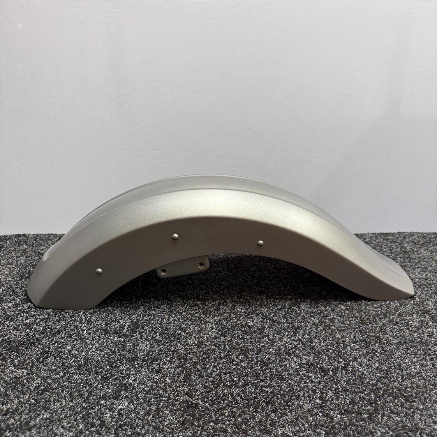 Indian Scout front fender / mudguard in matt turbo silver